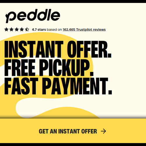 Peddle Ad - Instant Offer. Free Pickup. Fast Payment